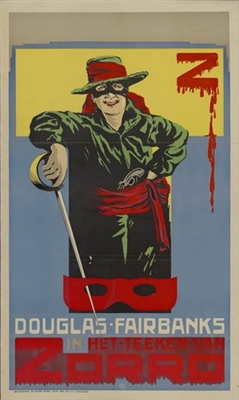 The Mark of Zorro Metal Framed Poster