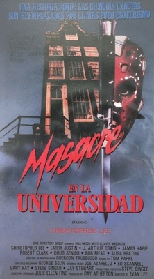 Meatcleaver Massacre Wooden Framed Poster