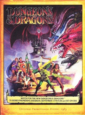 Dungeons &amp; Dragons Metal Framed Poster
