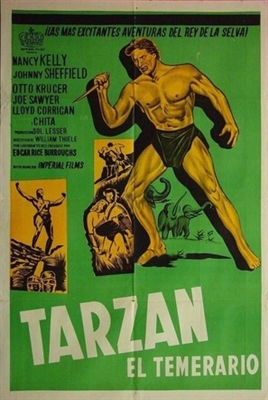 Tarzan's Desert Myste... Metal Framed Poster