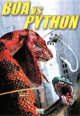 Boa vs. Python tote bag