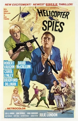 The Helicopter Spies Poster with Hanger