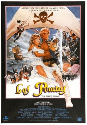 The Pirate Movie Wooden Framed Poster