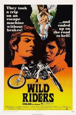 Wild Riders Wooden Framed Poster