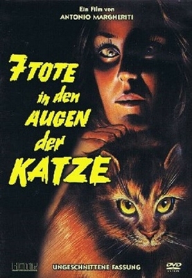 La morte negli occhi del gatto Wooden Framed Poster