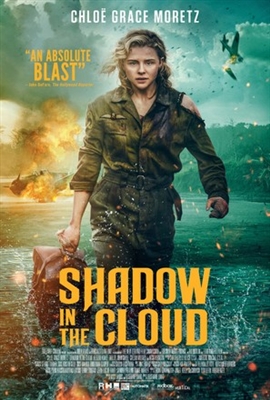 Shadow in the Cloud Poster with Hanger