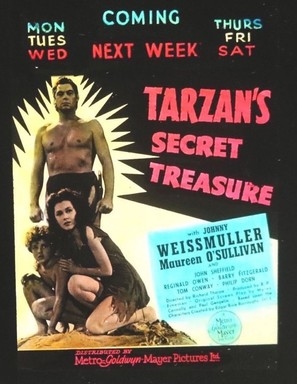 Tarzan's Secret Treas... Wooden Framed Poster