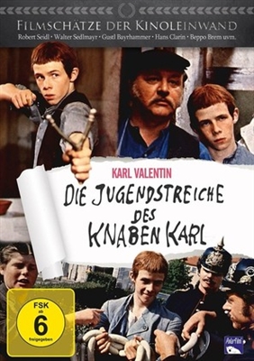 Die Jugendstreiche des Knaben Karl Metal Framed Poster