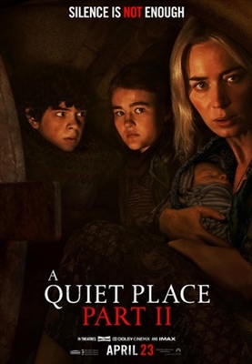 A Quiet Place: Part II Canvas Poster