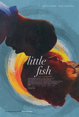 Little Fish Wooden Framed Poster