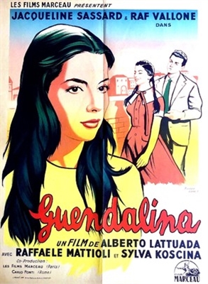 Guendalina Wooden Framed Poster