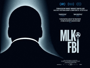 MLK/FBI Metal Framed Poster