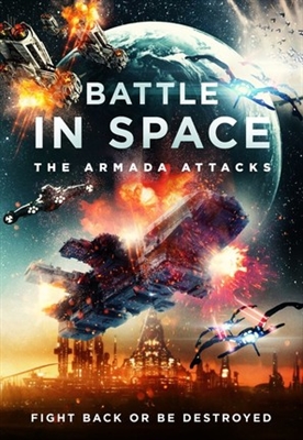 Battle in Space: The Armada Attacks Metal Framed Poster