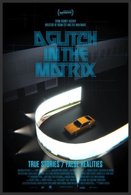 A Glitch in the Matrix Metal Framed Poster