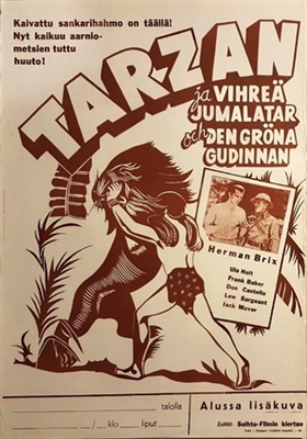 Tarzan and the Green Goddess Tank Top