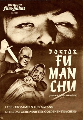 Drums of Fu Manchu Canvas Poster