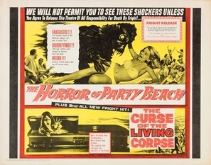 The Horror of Party Beach Metal Framed Poster