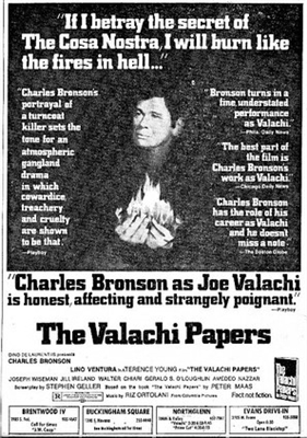 The Valachi Papers Wooden Framed Poster