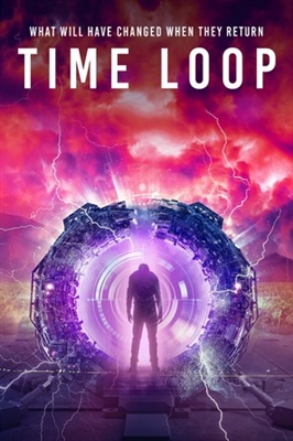 Time Loop Metal Framed Poster
