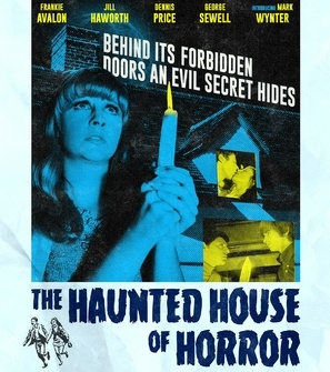 The Haunted House of Horror Wooden Framed Poster