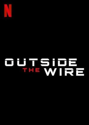 Outside the Wire Wood Print