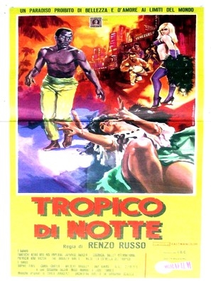 Tropico di notte Metal Framed Poster