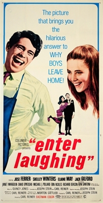 Enter Laughing Poster with Hanger