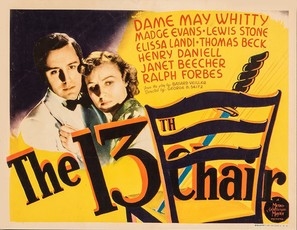 The Thirteenth Chair Wooden Framed Poster