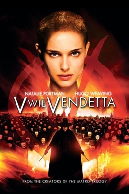 V for Vendetta Metal Framed Poster