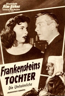 Frankenstein's Daught... Canvas Poster