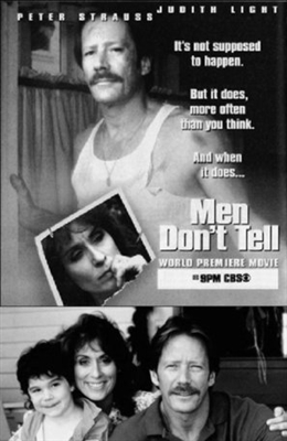 Men Don't Tell Metal Framed Poster