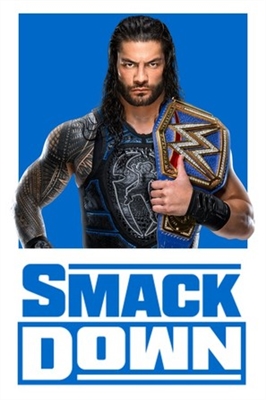 WWF SmackDown! Wooden Framed Poster