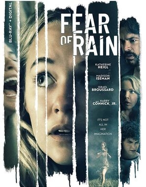 Fear of Rain Metal Framed Poster