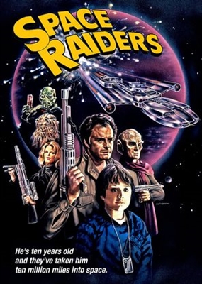 Space Raiders Canvas Poster