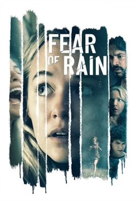 Fear of Rain Metal Framed Poster