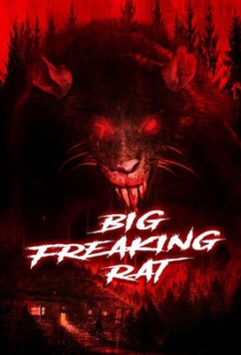 Big Freaking Rat Poster with Hanger