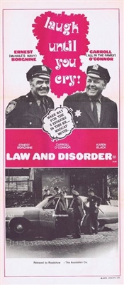 Law and Disorder Wooden Framed Poster