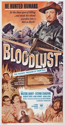 Bloodlust! Wooden Framed Poster