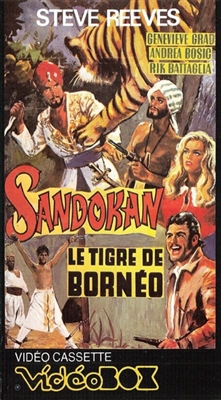 Sandokan, la tigre di Mompracem Metal Framed Poster