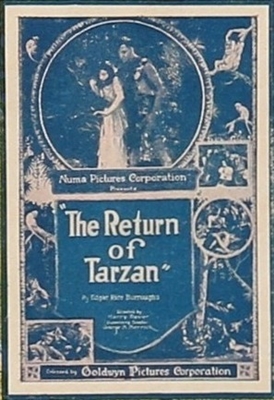 The Revenge of Tarzan Wooden Framed Poster
