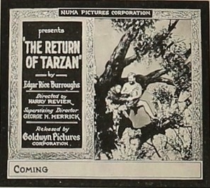 The Revenge of Tarzan calendar