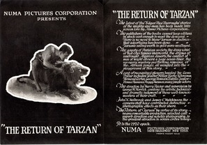 The Revenge of Tarzan Wooden Framed Poster