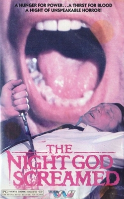 The Night God Screamed Poster with Hanger