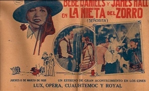 Señorita Canvas Poster