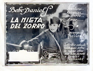 Señorita Wooden Framed Poster