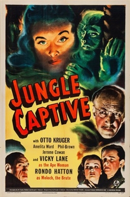 The Jungle Captive Poster with Hanger