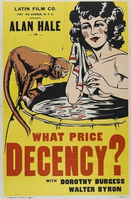 What Price Decency poster