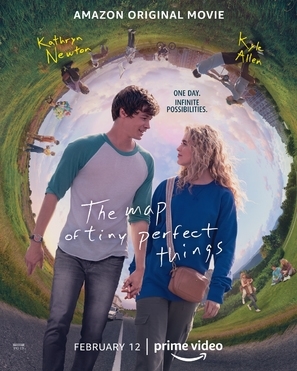 The Map of Tiny Perfect Things Poster with Hanger