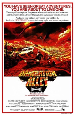 Damnation Alley Canvas Poster