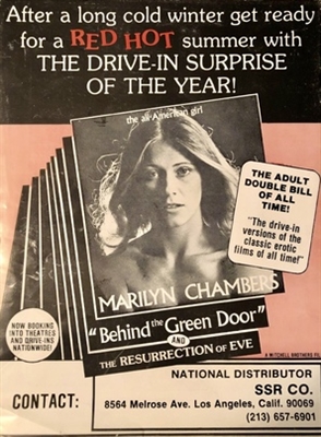 Behind the Green Door Poster with Hanger